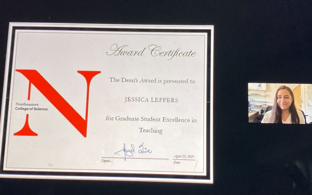 Jessica Leffers Wins Dean’s Excellence Award